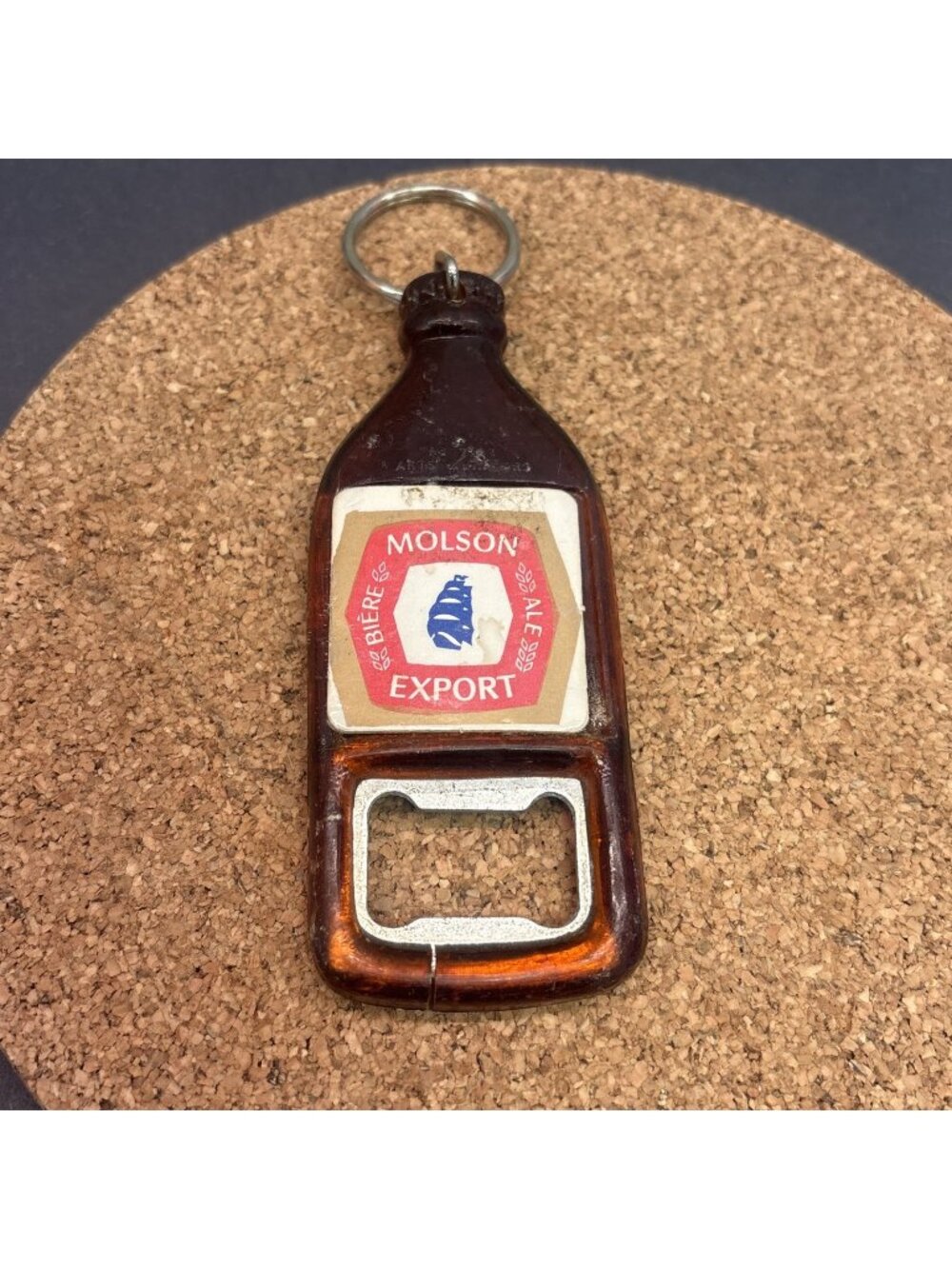 VINTAGE BOTTLE Opener Beer Themed - Molson Export